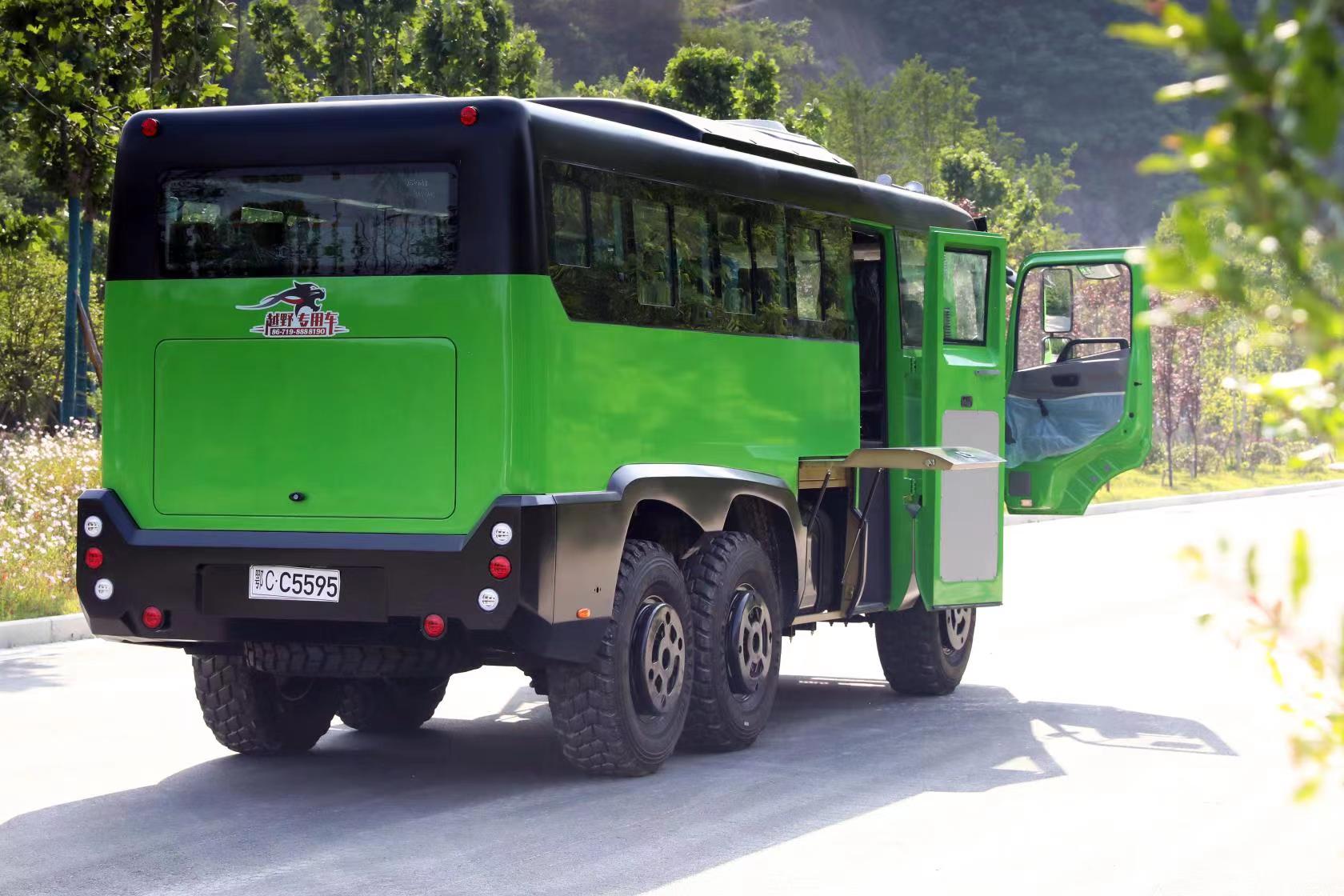 Dongfeng (new standard) AWD 25 seats bus_Dongfeng Six Wheel Drive Bus