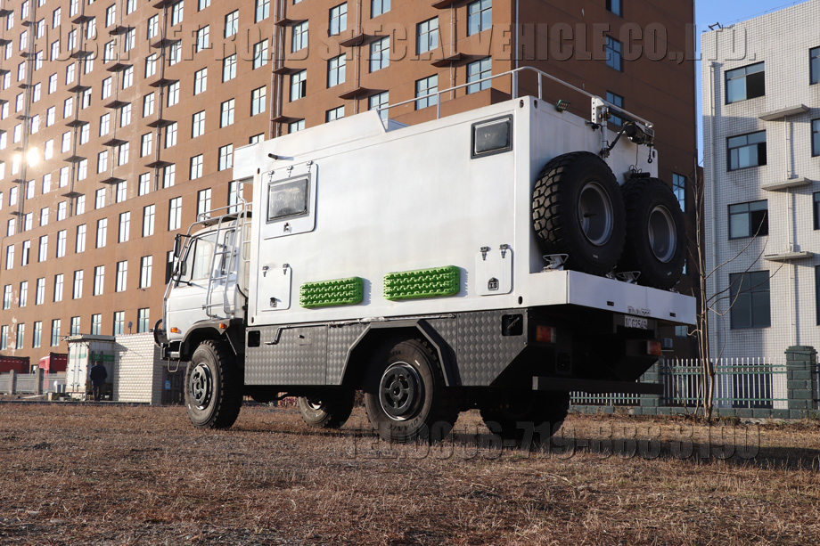 Modified Rv Four wheel drive Yue Wildermobile _ Dongfeng EQ2070 Change Route _ full ...